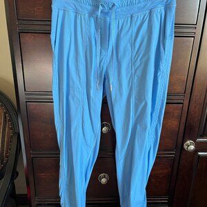 Dance Studio Mid-Rise Cropped Pants, Lululemon,Blue